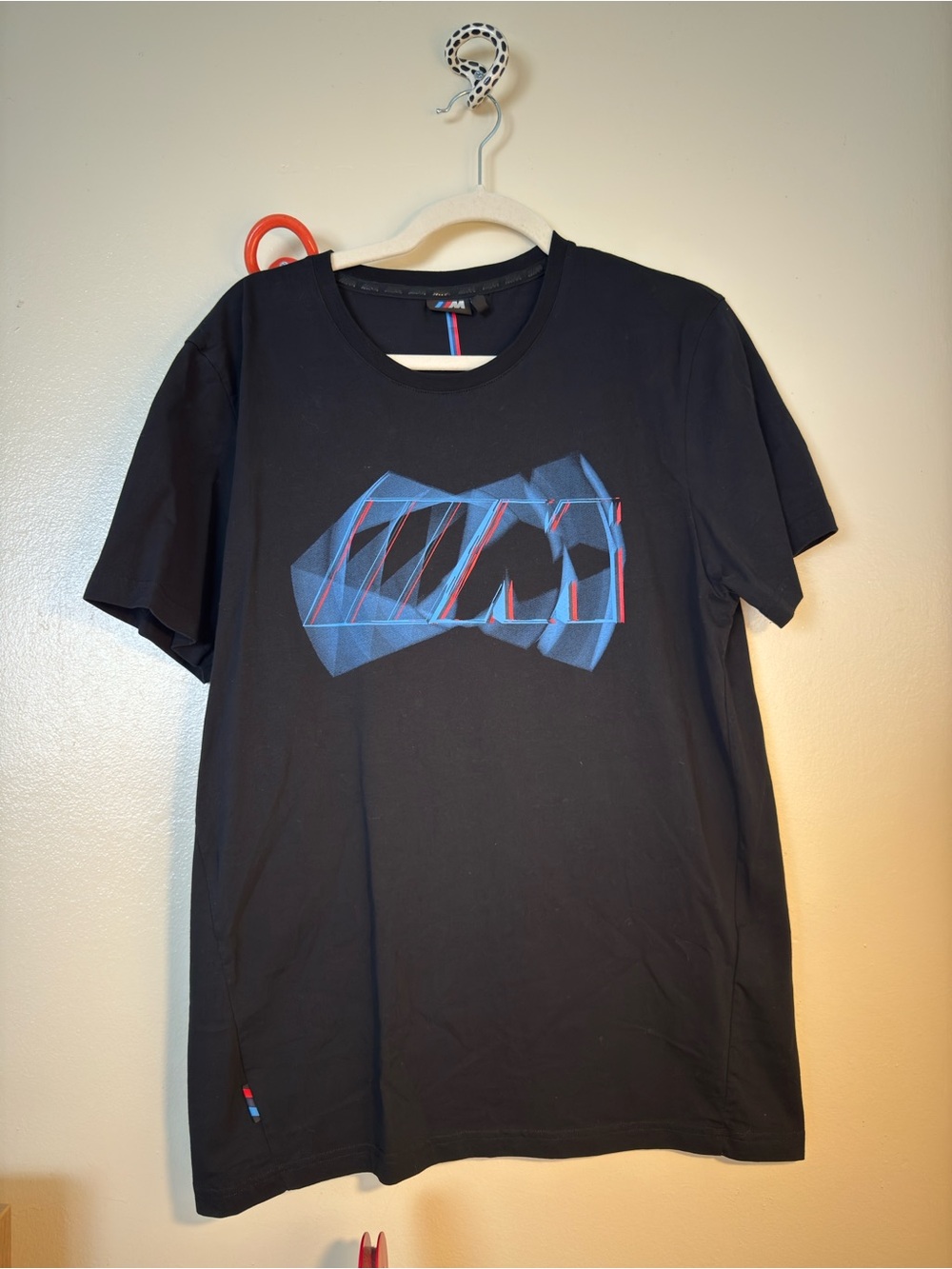 BMW M3 Geometric Graphic Logo Casual Design Men's Large Cotton Made In Portugal